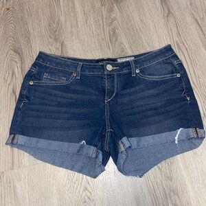 Aeropostale Dark Blue Jean Shorts